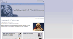 Desktop Screenshot of heilpaed.ch